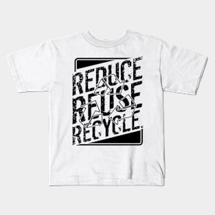 'Reduce Reuse Recycle' Environment Awareness Shirt Kids T-Shirt